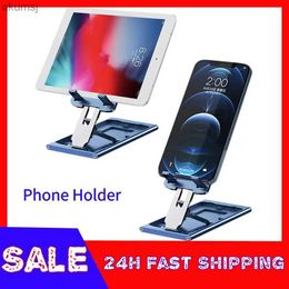 Cell Phone Mounts Holders Phone Holder Stand Moblie Phone Support For 12 S20 Google Nexus Tablet Holder Desk Cell Phone Holder Stand YQ240110