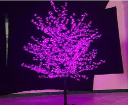 18M6ft Blue LED Cherry Blossom Tree Outdoor Garden Pathway Holiday Christmas new year Light Wedding Decor1767781