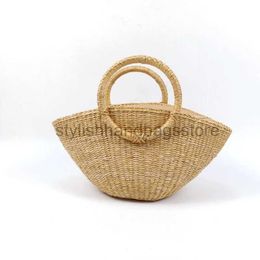 Totes Natural Grass Dumpling bag Summer Str Beach Handbagstylishhandbagsstore