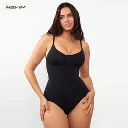 Hexin Dupes Body sem costura Snactch Waiist Shapewear Fajas Diferentes Tons 240109