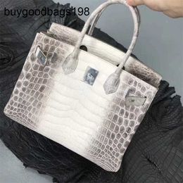 Himalayans Bags Himalayans Handbags Genuine Leather Crocodile Handmade Wax Thread Womens Bag witFull Inside and Outside