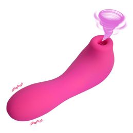 Strong Sucking Clit Oral Vibrator Suck Nipple Clitoris Stimulation Gspot Vagina MassagerFemale Masturbation Sex Toys for Women Y5449354