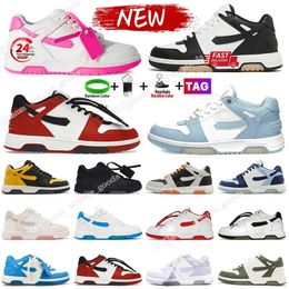 Designer Brand Out Office Sneakers Casual Shoes Offes White Low Top Suede Leather Platform Trainer Breathable Sport Shoe Party Dress Walking sneaker