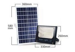 Outdoor Solar LED Flood Light Waterproof IP65 Wall Lamps with Smart Remote Spotlight for Home Garden Yard Lawn Pool Lighting 12 LL