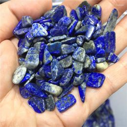 Decorative Figurines 100g Natural Lapis Lazuli Crystal Tumbled Stone Quartz Healing Specimen Minerals Home Desk Aquarium Decoration