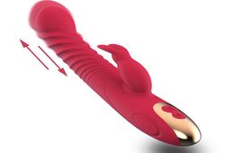 9 inch G spot Rabbit Vibrator 87Speeds 3 Motor Dual Vibrating large Sex Adult toys Clitoris Stimulation Products for Woman lady G9105499