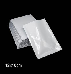 12x18cm Heat Sealing Open Top Mylar Foil Bags Bulk Food Storage Aluminium Foil Vacuum Packing Bag Dried Fruit Flower Package Pouche9328625