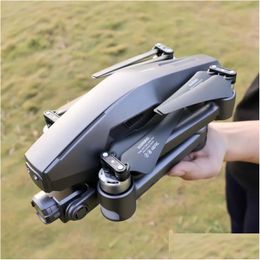 Drones Professional 5G Wifi Gps With 6K 4K 2 Axis Gimbal Camera Rc Distance 2Km Brushless Self Stabilization Quadcopter Fpv Dron Drop Otqaz