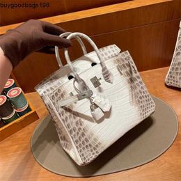 Designers Handbags Himalayans Bags Designer Home Hs Hand Sewn Wax Thread Customised Bag 25cm Foggy Bright Crocodile Skin 01 Himalayans