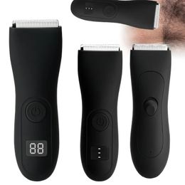 Mens Body Hair Trimmer for Men Balls Women Lady Shaver Hair Removal Bikini Trimmer Groyne Body Shaver Groomer Arm Beard Razor 240109