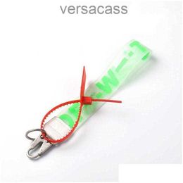 Keychains Lanyards Fashion White Luxury Keychain Key Chain Transparent Rubber Jelly Letter Print Men Women Canvas Camera Penda 69231A0B KMNY KMNYG33QBZCMS ZCMS