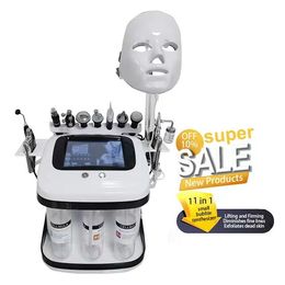 Newest PdT Hydra Dermabrasion Face Beauty Mask Acne Treatment Aqua Peel Machine Facial RF Small Bubbe Device