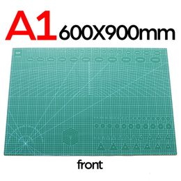 A1 PVC Cutting Mats Leather Engraving Cutting Board Self-repairing Mat Leather Craft Cutting Pad Sewing Office School Supplies 240109
