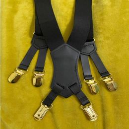 2022 year new Designer Fashion Suspenders For Man And Women 3 0 x 115cm Six gold Clip208B