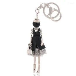 Keychains Fashion Keychain Cute Key Chain Bag Charm Car Pendant For Women Handbag