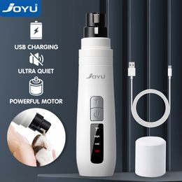 JOYU Dog Nail Grinder Electric Rechargeable Pet Nail Clippers with Display Screen USB Charging Low Noise Pet Cat Paws Nail