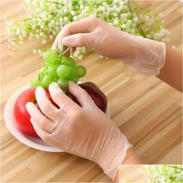 Cleaning Gloves Housework Uni Disposable Cleaning Mechanic Protective Nitrile Gloves Waterproof Home Tool Supplies Dhc1781 Drop Delive Dhdh6