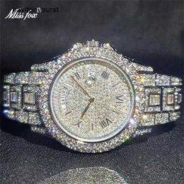 Rolaxs Watch Diamond Watches Relogio Masculino Luxury Miss Ice Out Multifunction Day Date Adjust Calendar Quartz for Men Dro 2203252341 rj