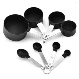 Measuring Tools 8pcs/set DIY Stainless Steel Tool Baking Kitchen Cups Spoons Set Household Bakeware