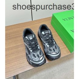 Genuine Luxury Silver Men Shoes Women Boteega Fashion New Sneakers Orbit Designer Sneaker Mens Lace Up Couple Running Breathable C RUVM