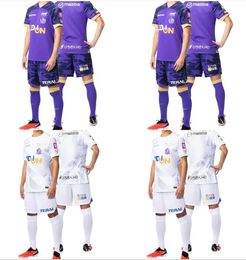 24 25 Sanfrecce Hiroshima Mens Soccer Jerseys MORISHIMA EZEQUIEL SHUNKI AOYAMA NOTSUDA Home Purple Away Football Shirt Adult Short Sleeve Uniforms