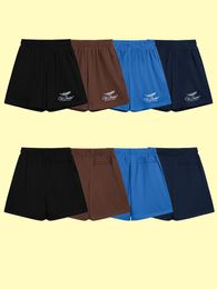 Men's Shorts CB Embroidered mesh thin shorts, sporty casual cropped pants trend