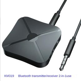 Connectors Audio Adapter Receive and Transmit 2in1 Bluetooth Wireless Transmitter Receiver 4.2g Transmission Rate 2.4mbps