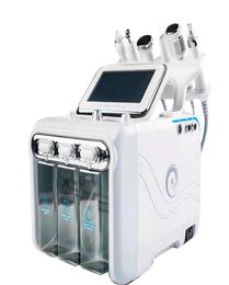 6 in 1 Skin analyzer Hydrafacial Dermabrasion Machine Oxygen Jet Hydra Facial Peeling Ultrasonic Scrubber RF Face Lift Microdermab3397428