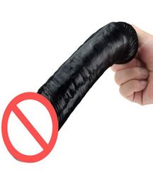 Sex Machine Accessories C19 Super Big Black Dildo Huge Penis 26cm Length 55cm Width Sex Toys for women7238203