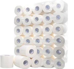 White Toilet Roll Tissue Roll Pack Of 30 4Ply Paper Towels Tissue Household Toilet Paper Toilet Tissue Paper2174855