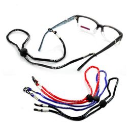 Adjustable Eyeglass Holder Nylon Cord Glasses Eyewear Neck Sports Strap String BlackRedBlueBrown 48PcsLot 4556450