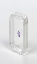 4040mm Transparent Floating Display Case Earring Gems Ring Jewellery Suspension Packaging Box PET Membrane Stand Holder6994739