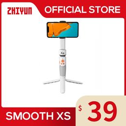 Monopods ZHIYUN Official SMOOTH XS Gimbal Palo Selfie Stick Phone Monopod Handheld Stabilizer for Smartphone iPhone Redmi Huawei Samsung