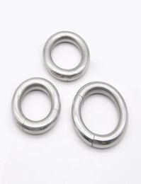 Magnetic cock ring stainless steel ball stretcher scrotum ring metal penis ring sex toy for men cockring ballstretcher weights Y188425332