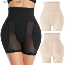 Waist Tummy Shaper Women Shapewear Padded Hip Butt Lifter Lace Panties High Waist Tummy Control Corset Body Shaper Hip Enhancer Thigh Slim Q240110