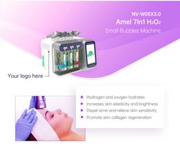 Portable Newest H2O2 Skin Beauty Face Care Aqua Peeling Hydro Dermabrasion Scrubber Facial Machine