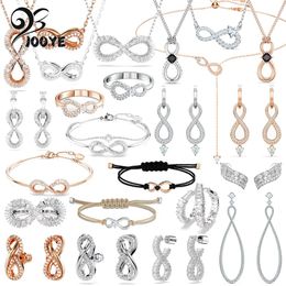 Sets Original 2024 New Trend MAGIC Earrings Crystal Charms Luxury Snowflake Name Necklace Bracelet Jewelry For Women With Logo