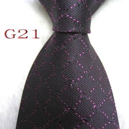 Mens Designer Ties Jacquard Party Wedding Business Formal Suit 100% Silk Tie Luxurys Deisgners Neckties Cravate cjeweler for mens 253F
