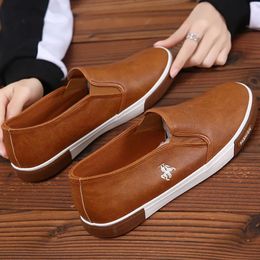 Herren-Slipper, lässig, atmungsaktiv, GAI, Slip-on-Espadrilles, wasserdichte Herren-Leder-Sommer-Klassiker-Bootsschuhe für Herren 240109 74276