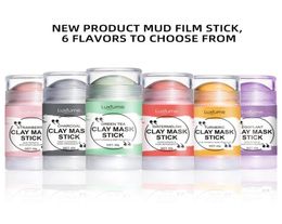 Luxfume Cleansing Purifying Clay Stick Mask Oil Control Skin Care AntiAcne Fruit Flavors Remove Blackhead Mud Film Sticks9444648