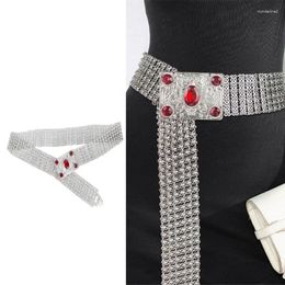 Belts Blingbling Waist Belt American Street Dance Jean Livehouse Punk Chain Gothic Rhinestones