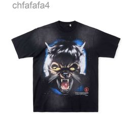 2024 Fashion Mens t Shirts Men T-shirts Women 50 Styles Colour Hellstar Studios Moon Wolf Head Tee Print Casual Short Sleeve Street Rap Top X83j UCPO