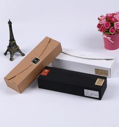 Dessert Macaron Box Black Brown White Color Pastry packaging Cake Box Chocolate Muffin Biscuits Box for Cookie Pack SN19815850682