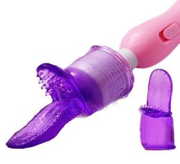 G Spot AV Rod Stick Vibrator Headgear Magic Wand Attachment AV Massager Vibrator Head Cap Clitoris Stimulator Sex Toys For Women S3773470