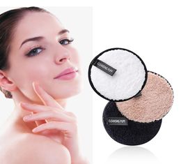 Makeup Remover Promotes Healthy Skin Microfiber Cloth Pads Remove Towel Face Cleansing Lazy Cleanser Powder Puff3938795