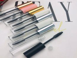 2021 empty lip gloss tubes eyelash growth liquid bottle makeup tube ipgloss tubes eyeliner tube plastic bottles cap with brus9165443