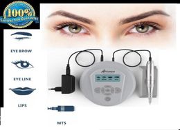 Artmex V6 Permanent Makeup Tattoo Machine LCD Screen Eyebrows Eyelids Lips Pen Electric DermaPen Auto Microneedle System2167178