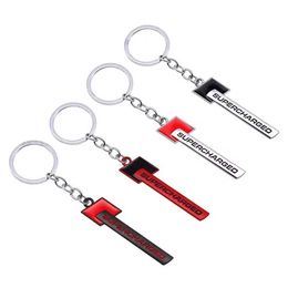 Zinc Alloy Car Supercharged Keyring Keychain Key Holder Chain Ring for Audi A3 A4 A5 A6 A7 A8 Q3 Q5 Q7 Accessories