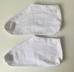 Cotton Moisturizing Socks Foot Cover with Elastic/White color BJ