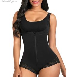 Waist Tummy Shaper Shapewear Colombian Abdomen Woman Reducing and Shaping Girdles for Women Waist Flat Stomach Tummy Control Body Shaper Q240110